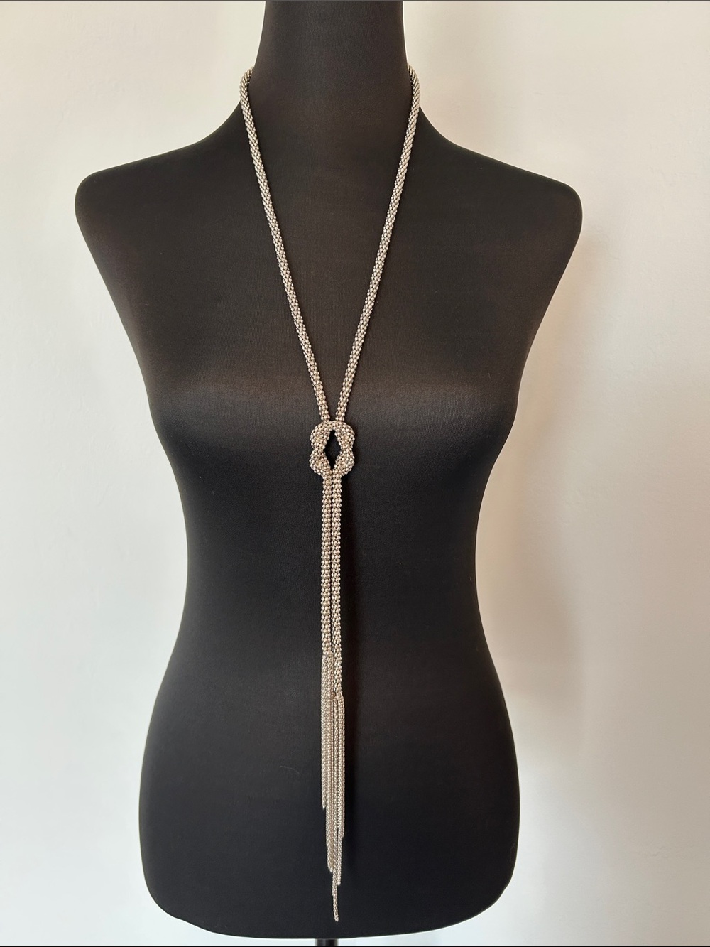 Silver Lariat Necklace - Women Jewelry